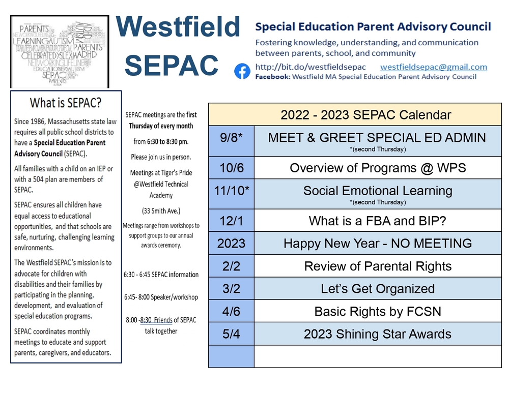 SEPAC Calendar 22-23