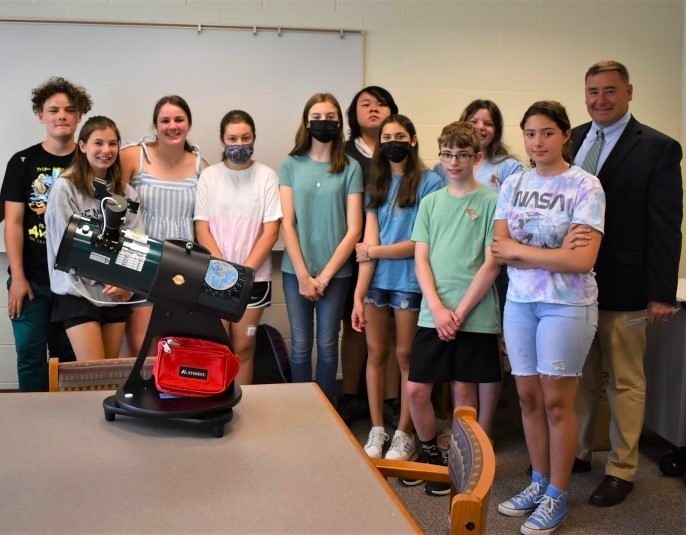 WMS Telescope donation